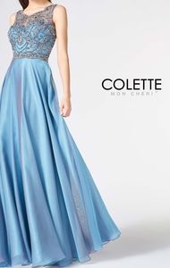 Colette irredecent steel dress size 10